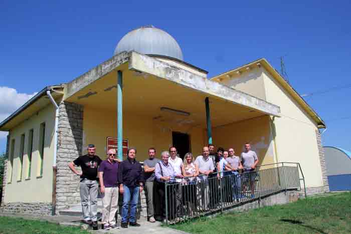 Riunione all'Oservatorio Astronomico di Santa Maria a Monte