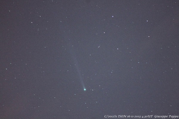 Progetto ISON Quest - Cometa C/2012 S1 (ISON)